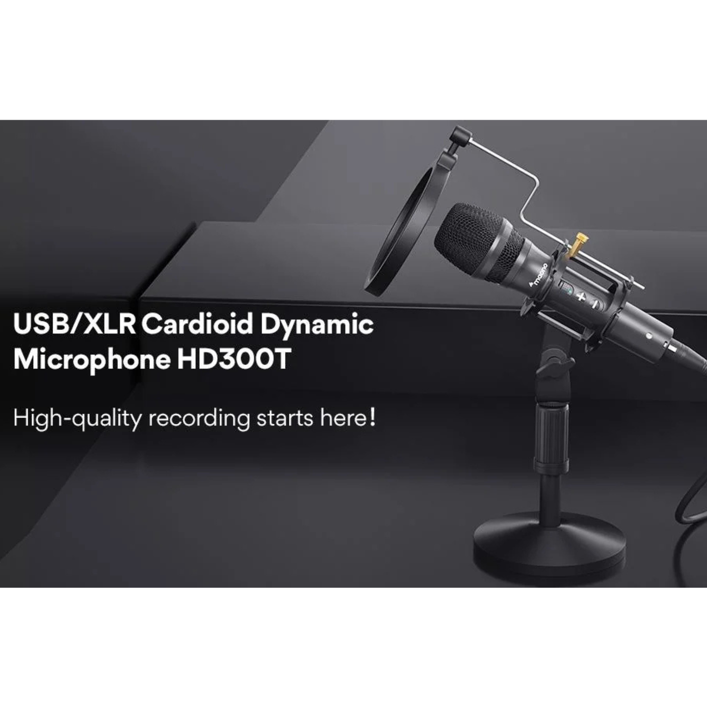 HD300 USB/XLR Dynamic Microphone