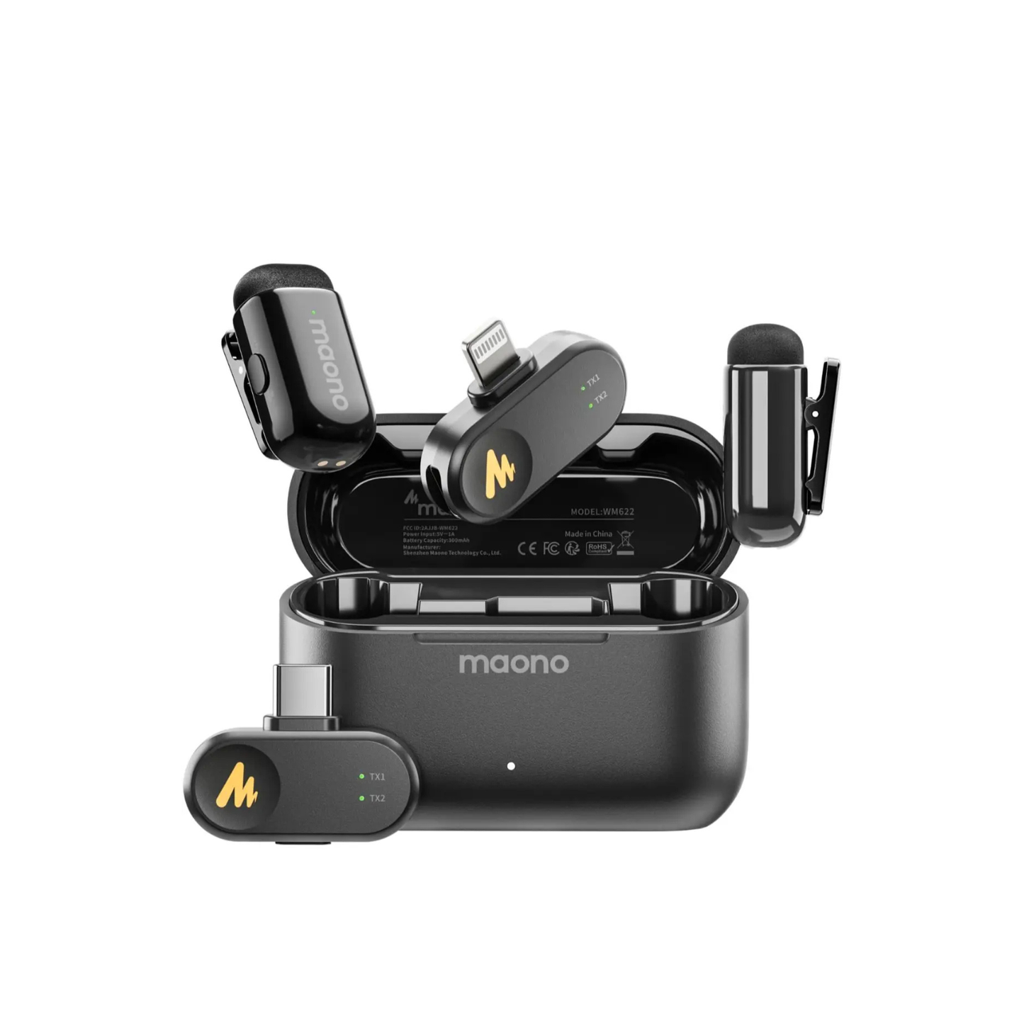 Maono Wave T1 Mini PBC2 Type-C/Wireless Lavalier Microphone