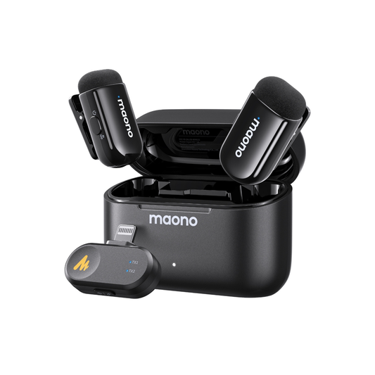 Maono Wave T1 Mini PC2 Wireless Lavalier Microphone