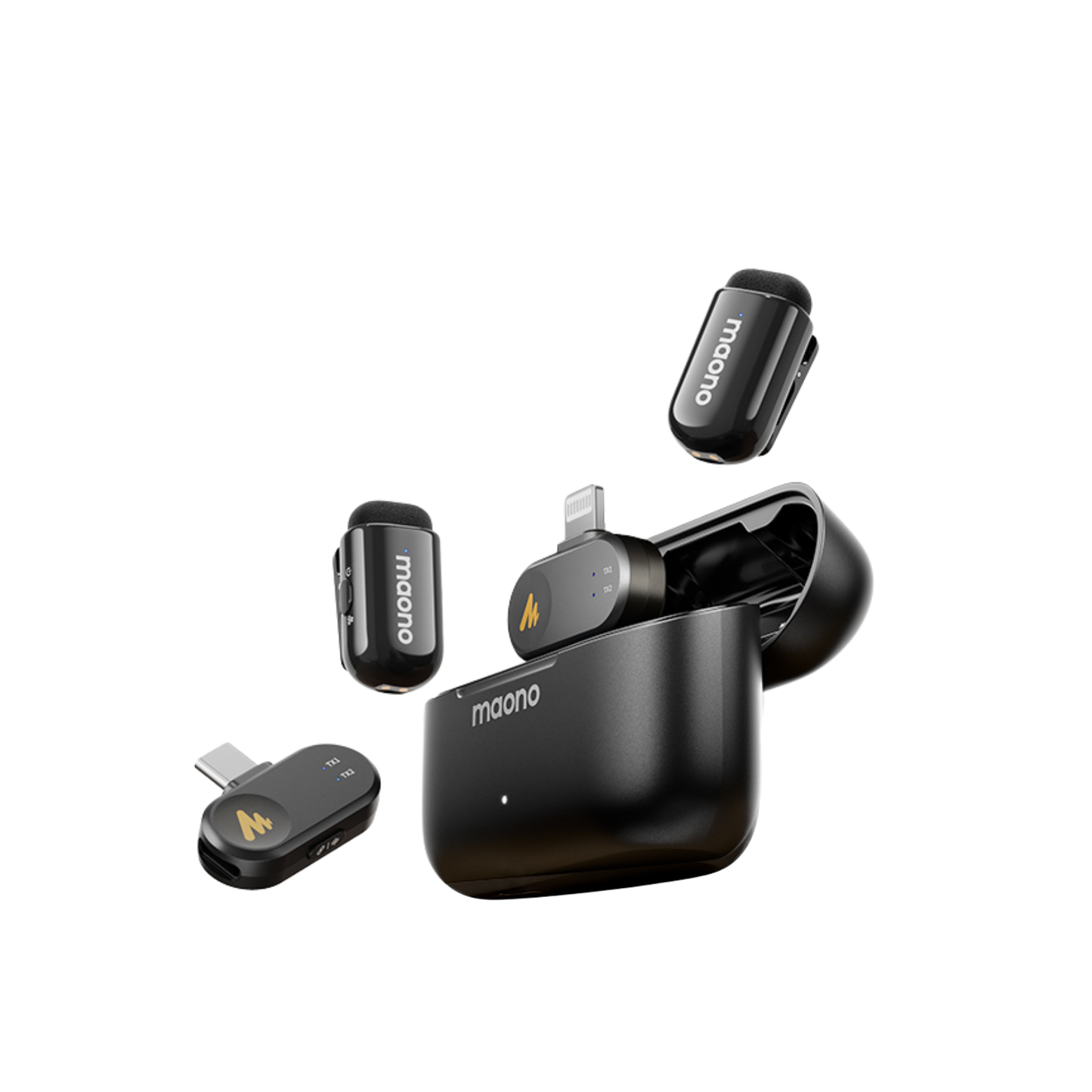 Maono Wave T1 Mini PBC2 Type-C/Wireless Lavalier Microphone