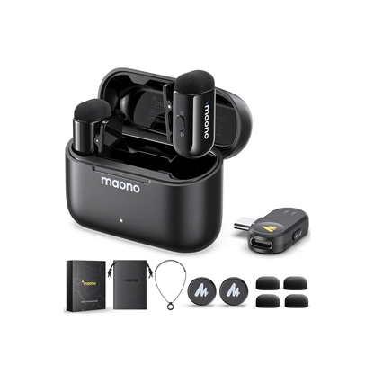 Maono Wave T1 Mini PC2 Wireless Lavalier Microphone