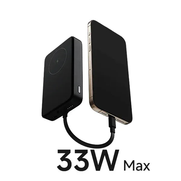 Xiaomi 33W Magnetic Power Bank 10000mAh | Integrated Cable - Technalogia